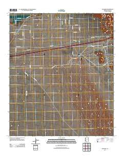 Mohawk Arizona Historical topographic map, 1:24000 scale, 7.5 X 7.5 Minute, Year 2011