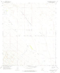Mohawk Mts NE Arizona Historical topographic map, 1:24000 scale, 7.5 X 7.5 Minute, Year 1965