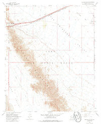 Mohawk Mts NW Arizona Historical topographic map, 1:24000 scale, 7.5 X 7.5 Minute, Year 1965