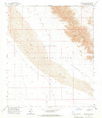 Mohawk Mts SW Arizona Historical topographic map, 1:24000 scale, 7.5 X 7.5 Minute, Year 1965