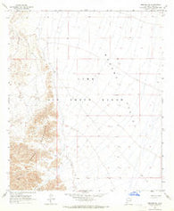 Mohawk SW Arizona Historical topographic map, 1:24000 scale, 7.5 X 7.5 Minute, Year 1965