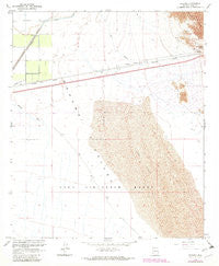Mohawk Arizona Historical topographic map, 1:24000 scale, 7.5 X 7.5 Minute, Year 1965