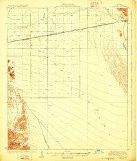 Mohawk Arizona Historical topographic map, 1:62500 scale, 15 X 15 Minute, Year 1928