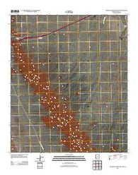 Mohawk Mountains NW Arizona Historical topographic map, 1:24000 scale, 7.5 X 7.5 Minute, Year 2011