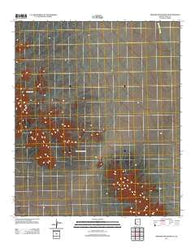 Mohawk Mountains SE Arizona Historical topographic map, 1:24000 scale, 7.5 X 7.5 Minute, Year 2011