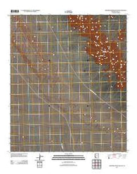 Mohawk Mountains SW Arizona Historical topographic map, 1:24000 scale, 7.5 X 7.5 Minute, Year 2011