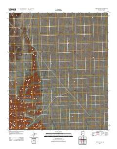 Mohawk SW Arizona Historical topographic map, 1:24000 scale, 7.5 X 7.5 Minute, Year 2011