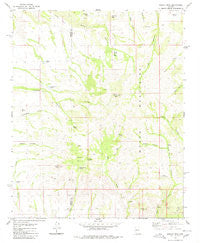 Mohon Peak Arizona Historical topographic map, 1:24000 scale, 7.5 X 7.5 Minute, Year 1980
