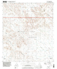 Moivayi Arizona Historical topographic map, 1:24000 scale, 7.5 X 7.5 Minute, Year 1996