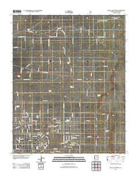 Molly Ann Draw Arizona Historical topographic map, 1:24000 scale, 7.5 X 7.5 Minute, Year 2012