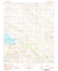 Monkeys Head Arizona Historical topographic map, 1:24000 scale, 7.5 X 7.5 Minute, Year 1990