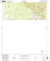 Montezuma Pass Arizona Historical topographic map, 1:24000 scale, 7.5 X 7.5 Minute, Year 1958