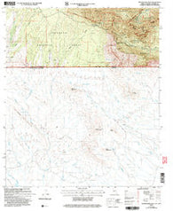 Montezuma Pass Arizona Historical topographic map, 1:24000 scale, 7.5 X 7.5 Minute, Year 2004