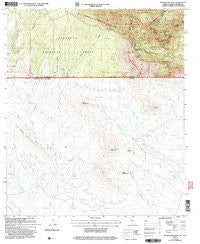 Montezuma Pass Arizona Historical topographic map, 1:24000 scale, 7.5 X 7.5 Minute, Year 2004
