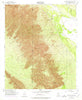 Montezuma Peak Arizona Historical topographic map, 1:24000 scale, 7.5 X 7.5 Minute, Year 1952