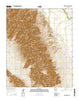 Montezuma Peak Arizona Current topographic map, 1:24000 scale, 7.5 X 7.5 Minute, Year 2014