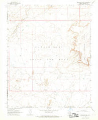 Monument Point Arizona Historical topographic map, 1:24000 scale, 7.5 X 7.5 Minute, Year 1967