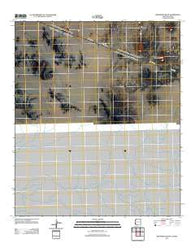 Monument Bluff Arizona Historical topographic map, 1:24000 scale, 7.5 X 7.5 Minute, Year 2011