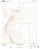 Moon Mtn SE Arizona Historical topographic map, 1:24000 scale, 7.5 X 7.5 Minute, Year 1971