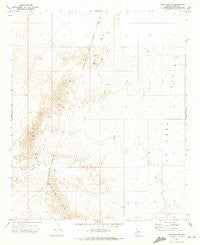 Moon Mtn SE Arizona Historical topographic map, 1:24000 scale, 7.5 X 7.5 Minute, Year 1971