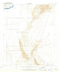 Moon Mtn Arizona Historical topographic map, 1:62500 scale, 15 X 15 Minute, Year 1931