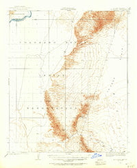 Moon Mtn Arizona Historical topographic map, 1:62500 scale, 15 X 15 Minute, Year 1931