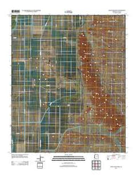 Moon Mountain Arizona Historical topographic map, 1:24000 scale, 7.5 X 7.5 Minute, Year 2011