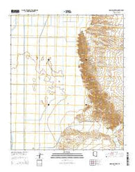 Moon Mountain Arizona Current topographic map, 1:24000 scale, 7.5 X 7.5 Minute, Year 2014