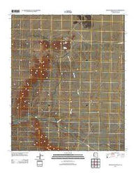 Moon Mountain SE Arizona Historical topographic map, 1:24000 scale, 7.5 X 7.5 Minute, Year 2011