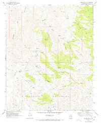 Morgan Butte Arizona Historical topographic map, 1:24000 scale, 7.5 X 7.5 Minute, Year 1969