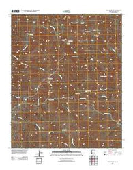 Morgan Butte Arizona Historical topographic map, 1:24000 scale, 7.5 X 7.5 Minute, Year 2011