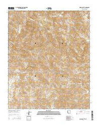 Morgan Butte Arizona Current topographic map, 1:24000 scale, 7.5 X 7.5 Minute, Year 2014