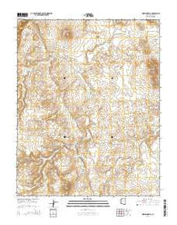 Moriah Knoll Arizona Current topographic map, 1:24000 scale, 7.5 X 7.5 Minute, Year 2014
