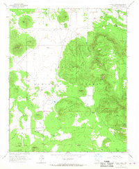 Moritz Ridge Arizona Historical topographic map, 1:24000 scale, 7.5 X 7.5 Minute, Year 1966