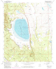 Mormon Lake Arizona Historical topographic map, 1:24000 scale, 7.5 X 7.5 Minute, Year 1965