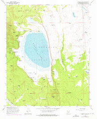 Mormon Lake Arizona Historical topographic map, 1:24000 scale, 7.5 X 7.5 Minute, Year 1965