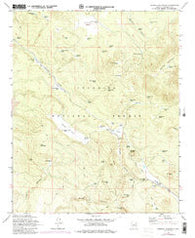 Mormon Mountain Arizona Historical topographic map, 1:24000 scale, 7.5 X 7.5 Minute, Year 1965