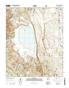 Mormon Lake Arizona Current topographic map, 1:24000 scale, 7.5 X 7.5 Minute, Year 2014