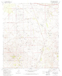 Mount Fagan Arizona Historical topographic map, 1:24000 scale, 7.5 X 7.5 Minute, Year 1981