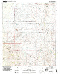 Mount Fagan Arizona Historical topographic map, 1:24000 scale, 7.5 X 7.5 Minute, Year 1996
