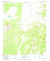 Mount Hope Arizona Historical topographic map, 1:24000 scale, 7.5 X 7.5 Minute, Year 1980