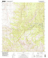 Mount Lemmon Arizona Historical topographic map, 1:24000 scale, 7.5 X 7.5 Minute, Year 1996