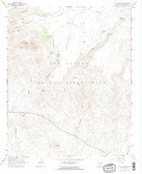 Mount Triplet Arizona Historical topographic map, 1:24000 scale, 7.5 X 7.5 Minute, Year 1966