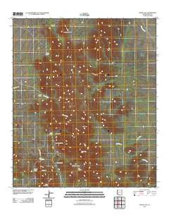 Mount Ajo Arizona Historical topographic map, 1:24000 scale, 7.5 X 7.5 Minute, Year 2011