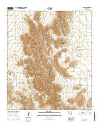 Mount Ajo Arizona Current topographic map, 1:24000 scale, 7.5 X 7.5 Minute, Year 2014