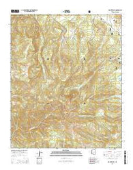 Mount Baldy Arizona Current topographic map, 1:24000 scale, 7.5 X 7.5 Minute, Year 2014