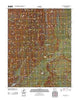 Mount Bangs Arizona Historical topographic map, 1:24000 scale, 7.5 X 7.5 Minute, Year 2011
