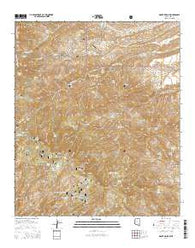 Mount Bigelow Arizona Current topographic map, 1:24000 scale, 7.5 X 7.5 Minute, Year 2014