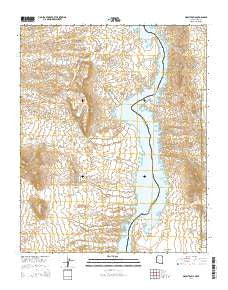 Mount Davis Arizona Current topographic map, 1:24000 scale, 7.5 X 7.5 Minute, Year 2014