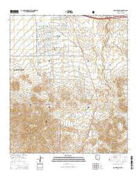 Mount Fagan Arizona Current topographic map, 1:24000 scale, 7.5 X 7.5 Minute, Year 2014